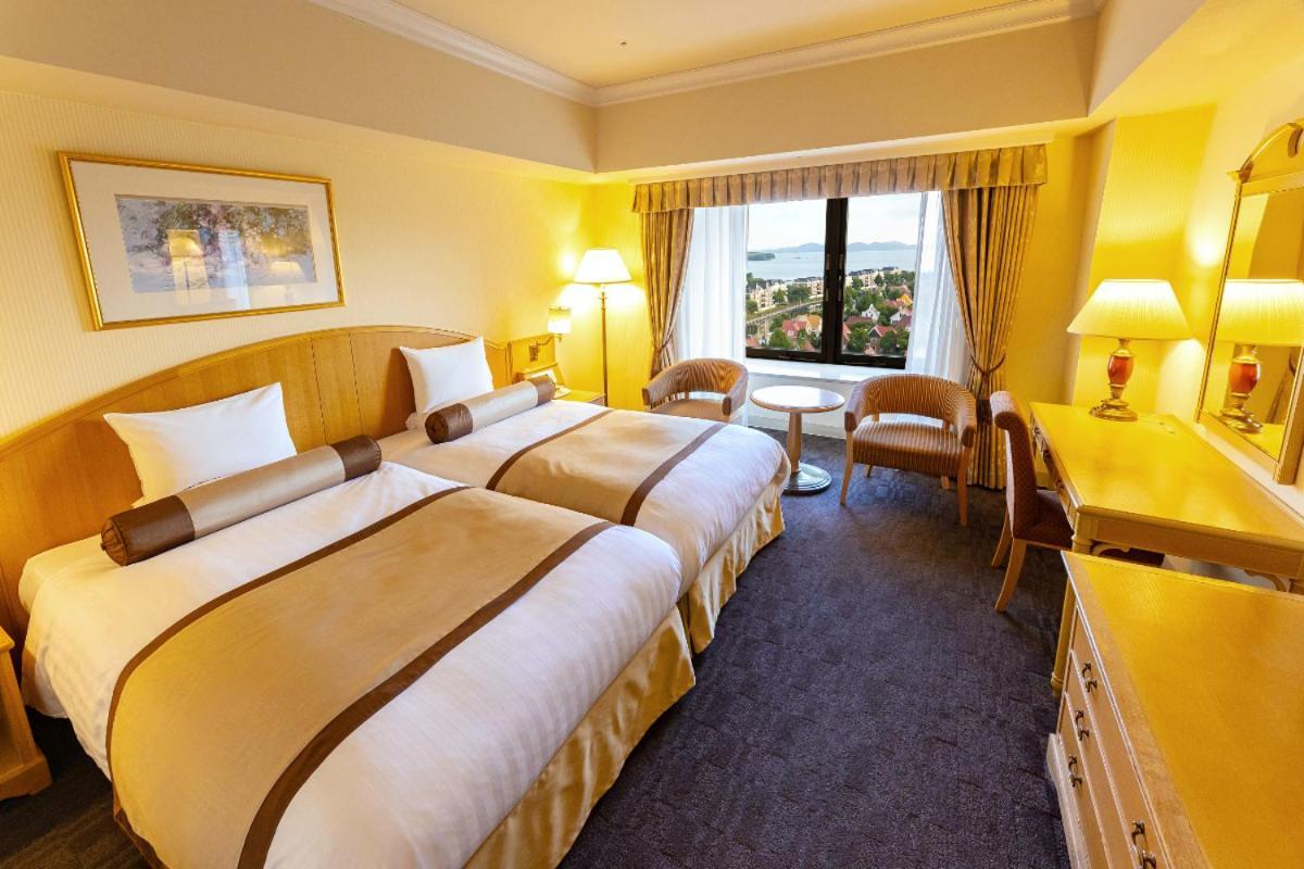 Hotel Okura Jr Huis Ten Bosch Sasebo Exteriér fotografie Deluxe Twin Room